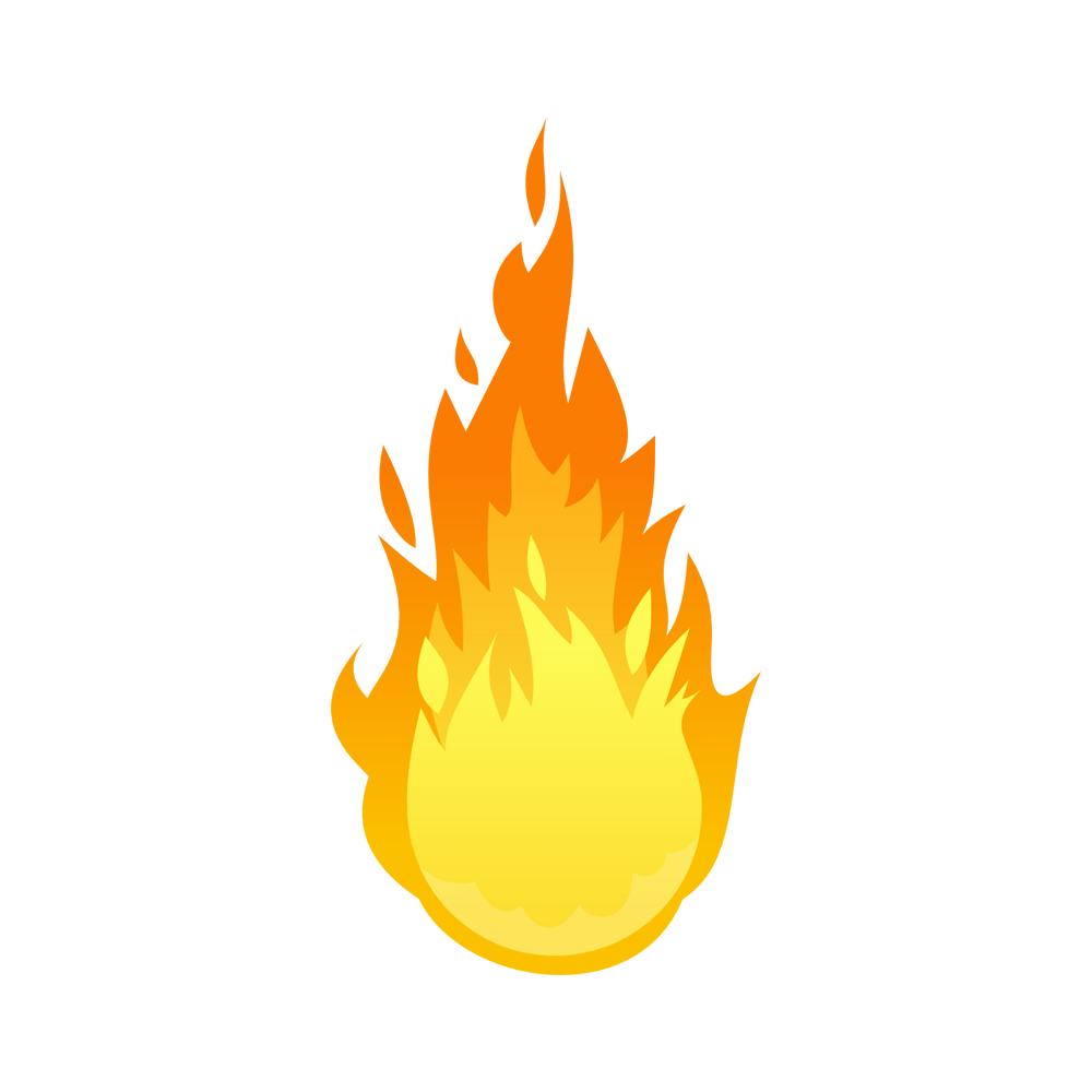 Fire Emoji Transparent Picture