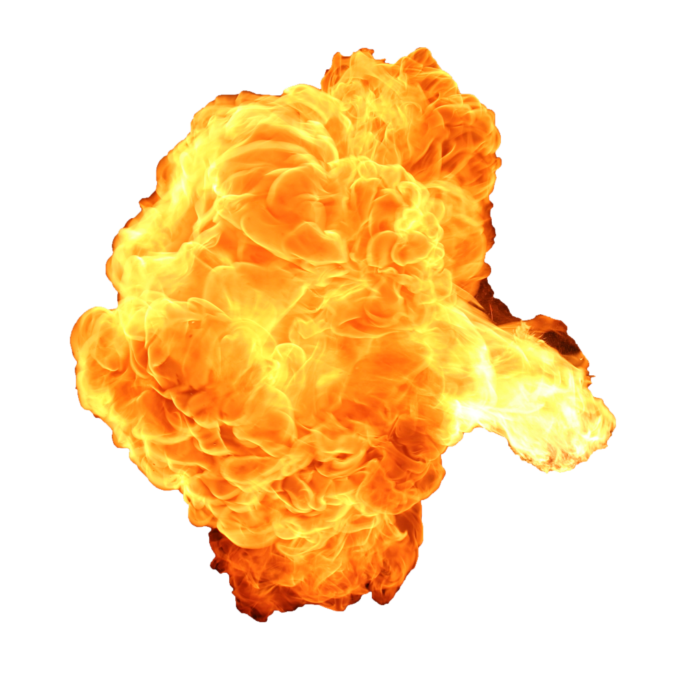 Fire Explosion Transparent Image