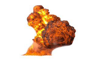 Fire Explosion PNG