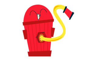 Fire Hydrant Free Sticker PNG