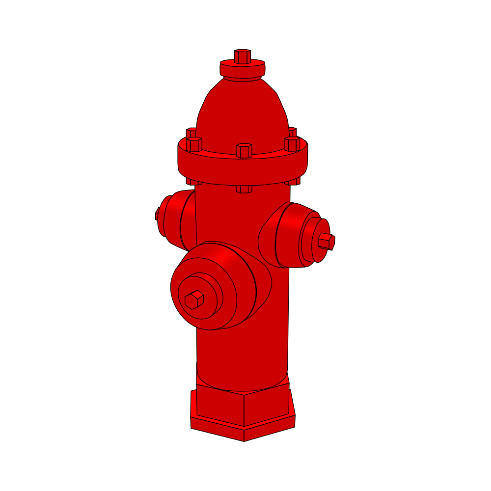 Fire Hydrant Sticker Transparent Clipart