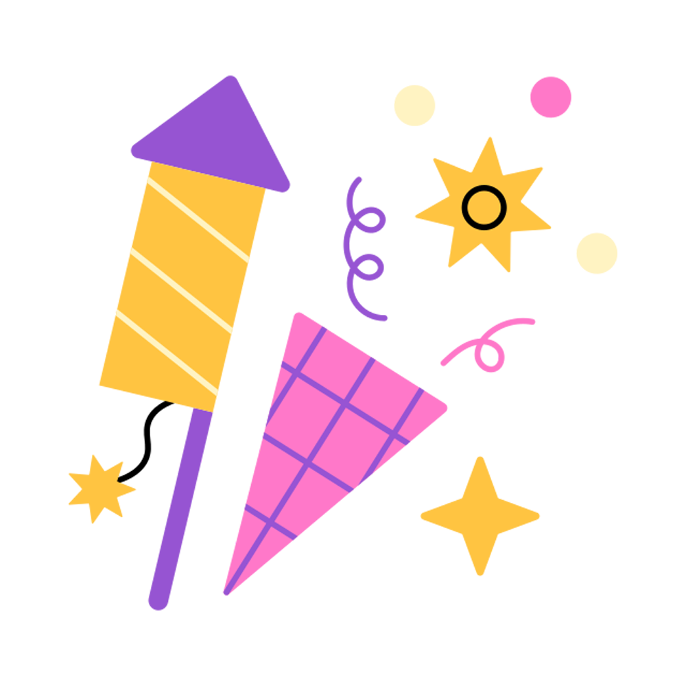 Firecracker Sticker Transparent Photo