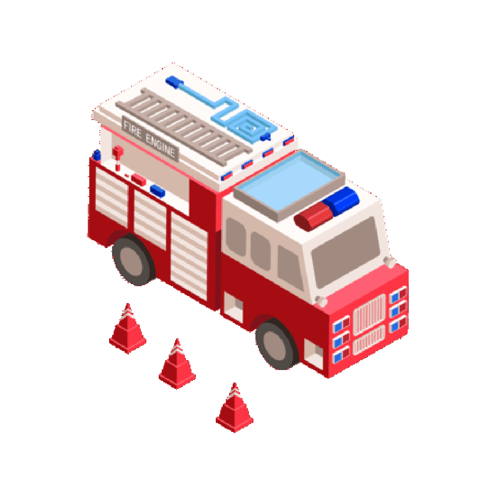 Firefighter Car Sticker Transparent Image