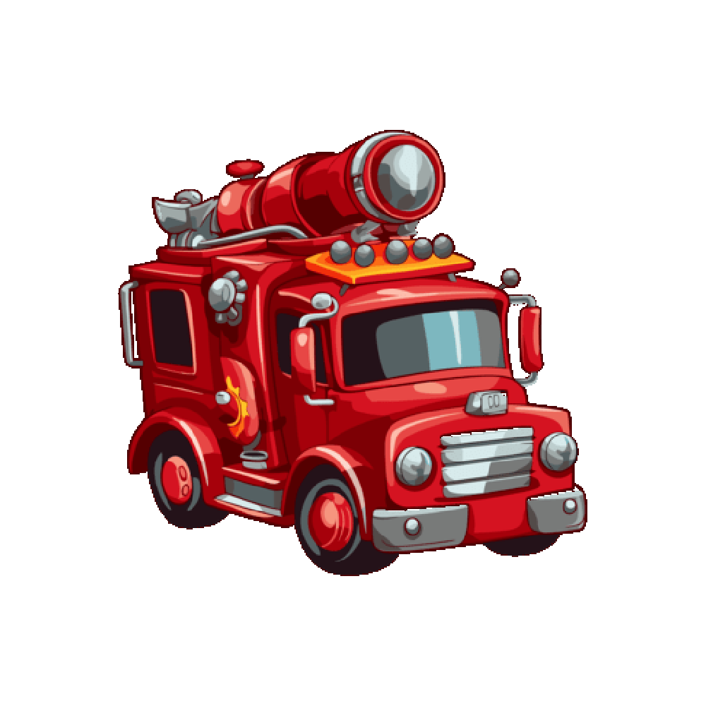 Firefighter Car Sticker Transparent Photo