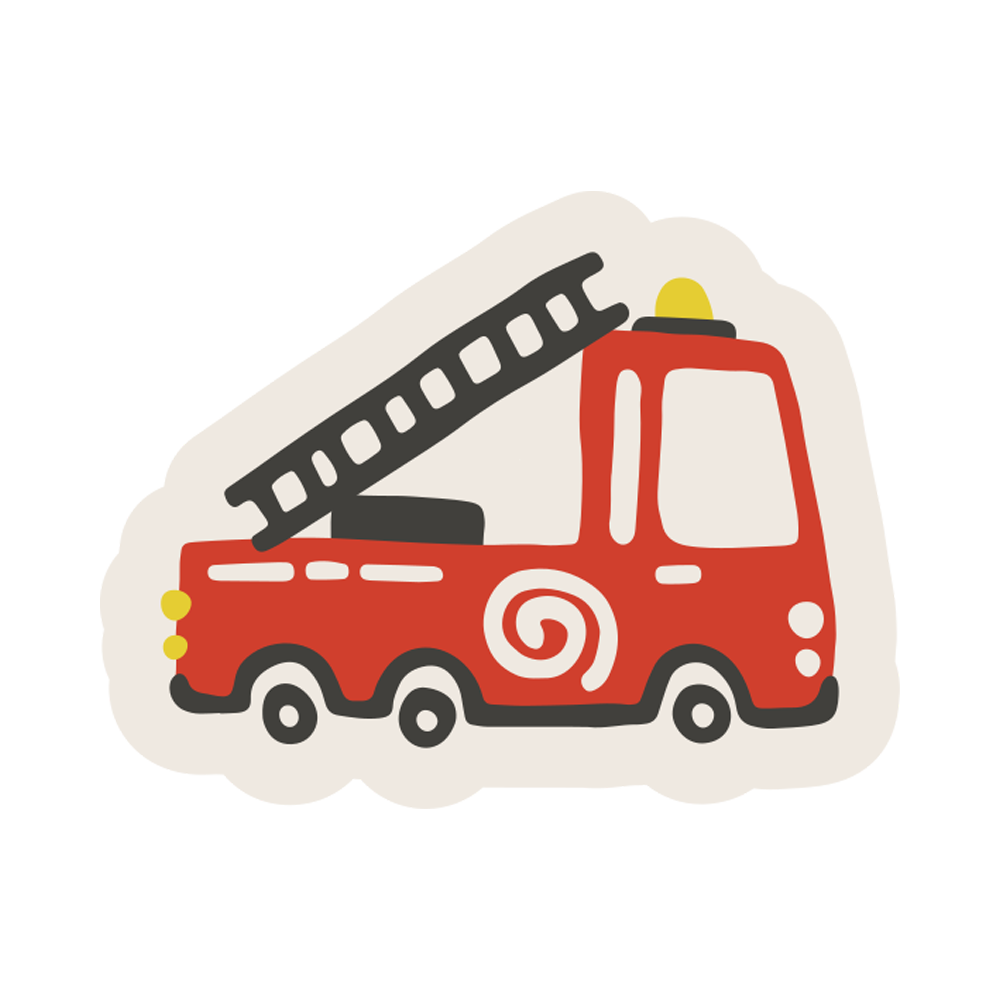 Firefighter Car Sticker Transparent Clipart