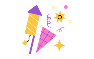 Firework Free Sticker PNG