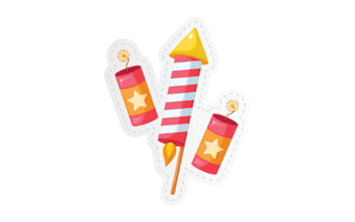 Firework Sticker PNG