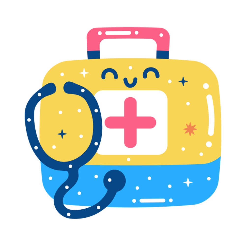 First Aid Kit Free Sticker Transparent Clipart