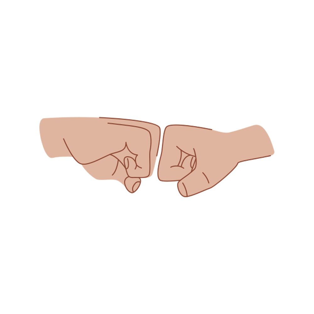 Fist Bump Free Sticker Transparent Clipart