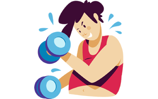 Fitness Gym Sticker PNG