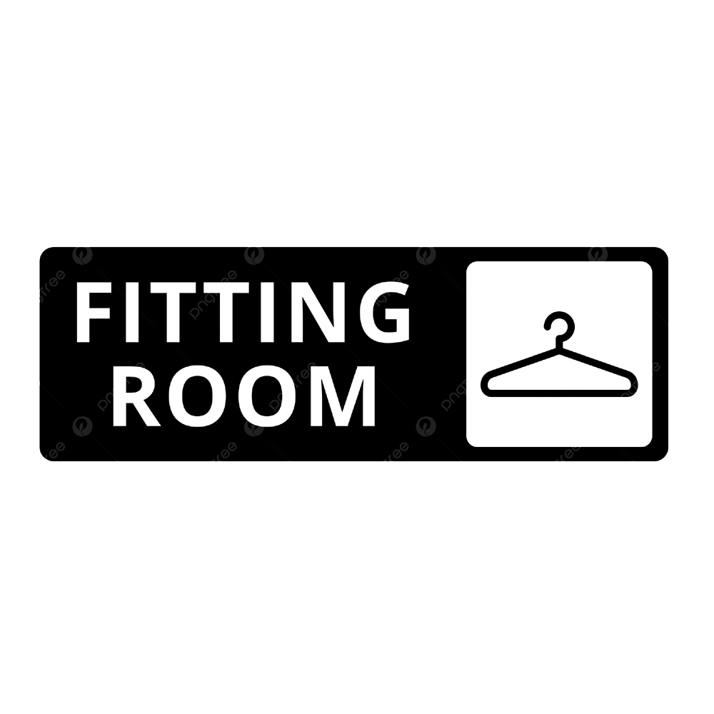 Fitting Room Free Sticker Transparent Image