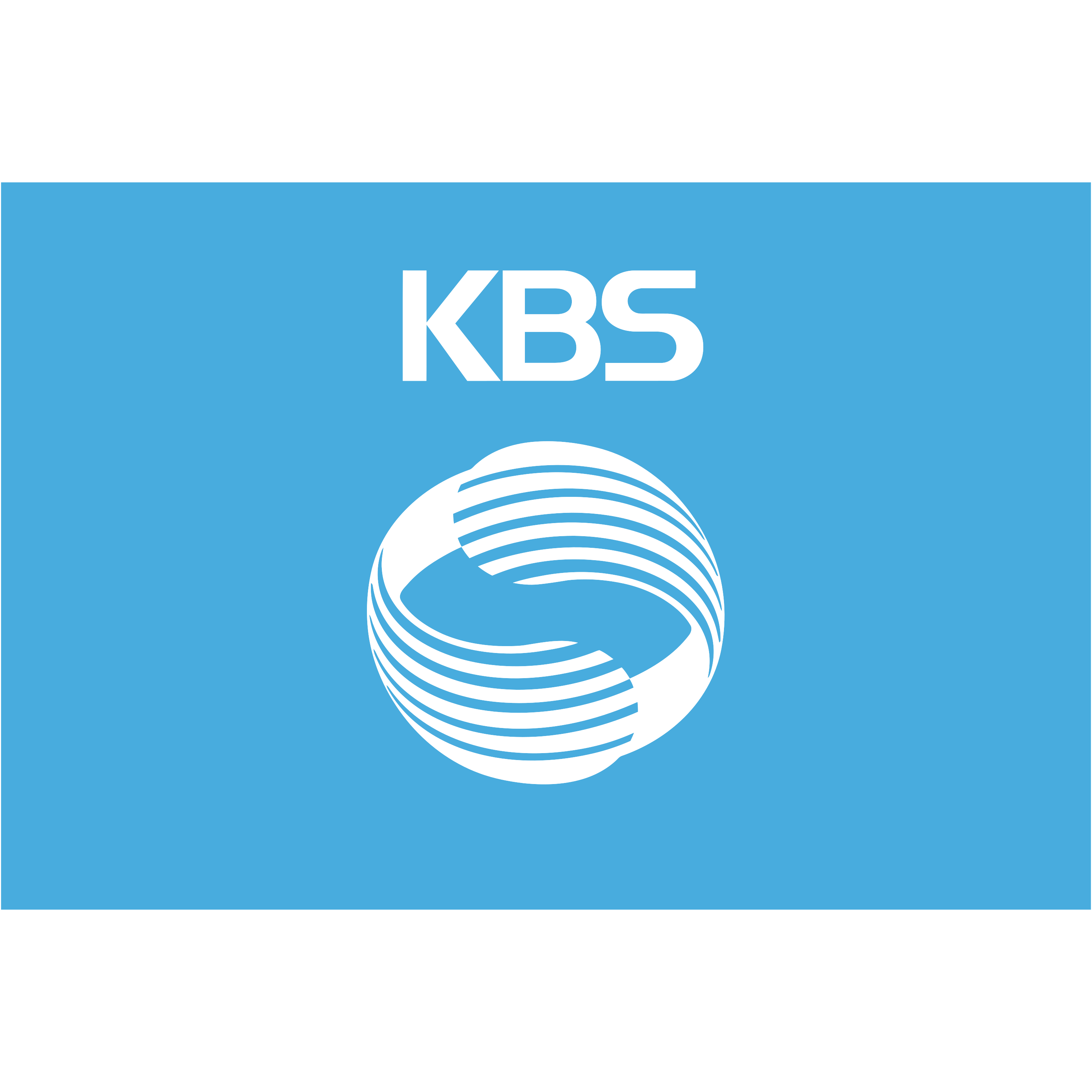 Flag of Korean Broadcasting System Transparent Image