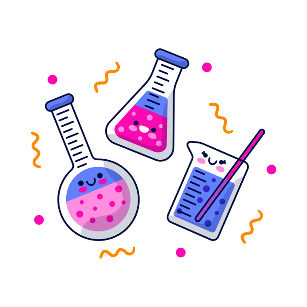 Flask Free Sticker Transparent Image