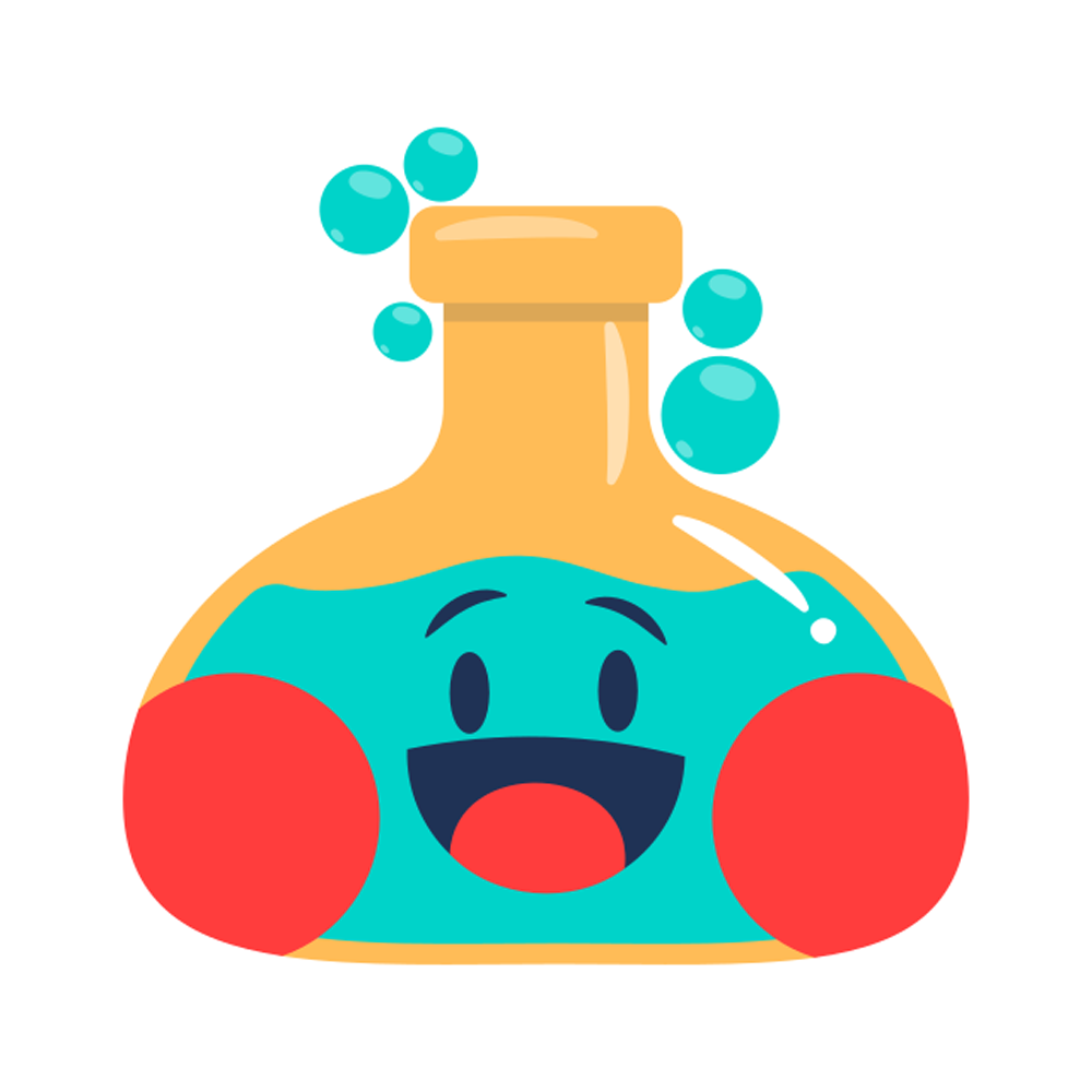 Flask Free Sticker Transparent Clipart