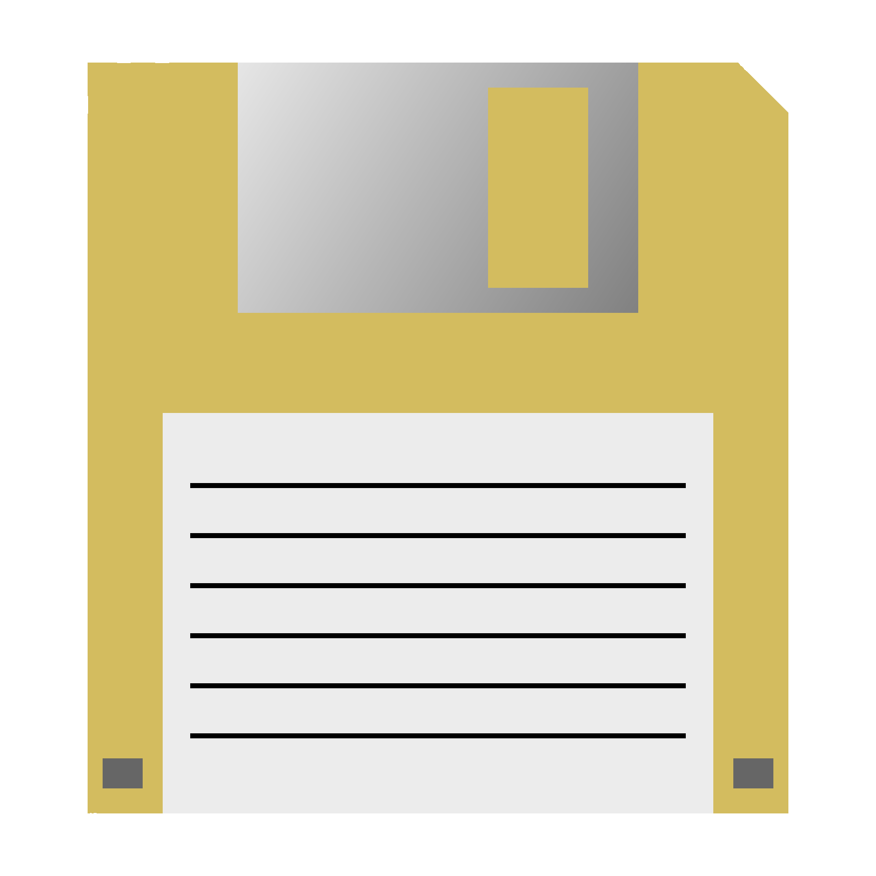 Floppy Disk Transparent Image