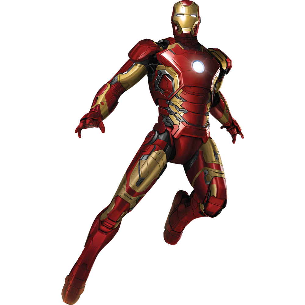 Flying Iron Man  Transparent Image