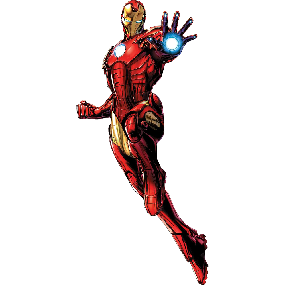 Flying Iron Man  Transparent Picture