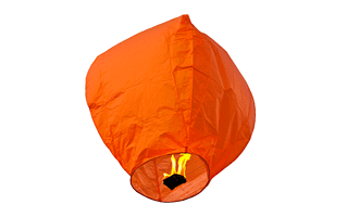 Flying Lantern PNG