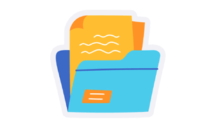 Folders Sticker PNG