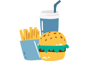 Food Free Sticker PNG