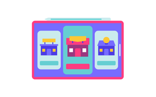 Food Stand Free Sticker PNG