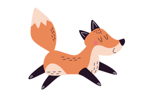 Fox Stickers PNG