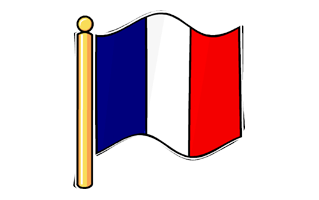 France Flag PNG