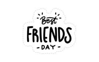 Friends Sticker PNG