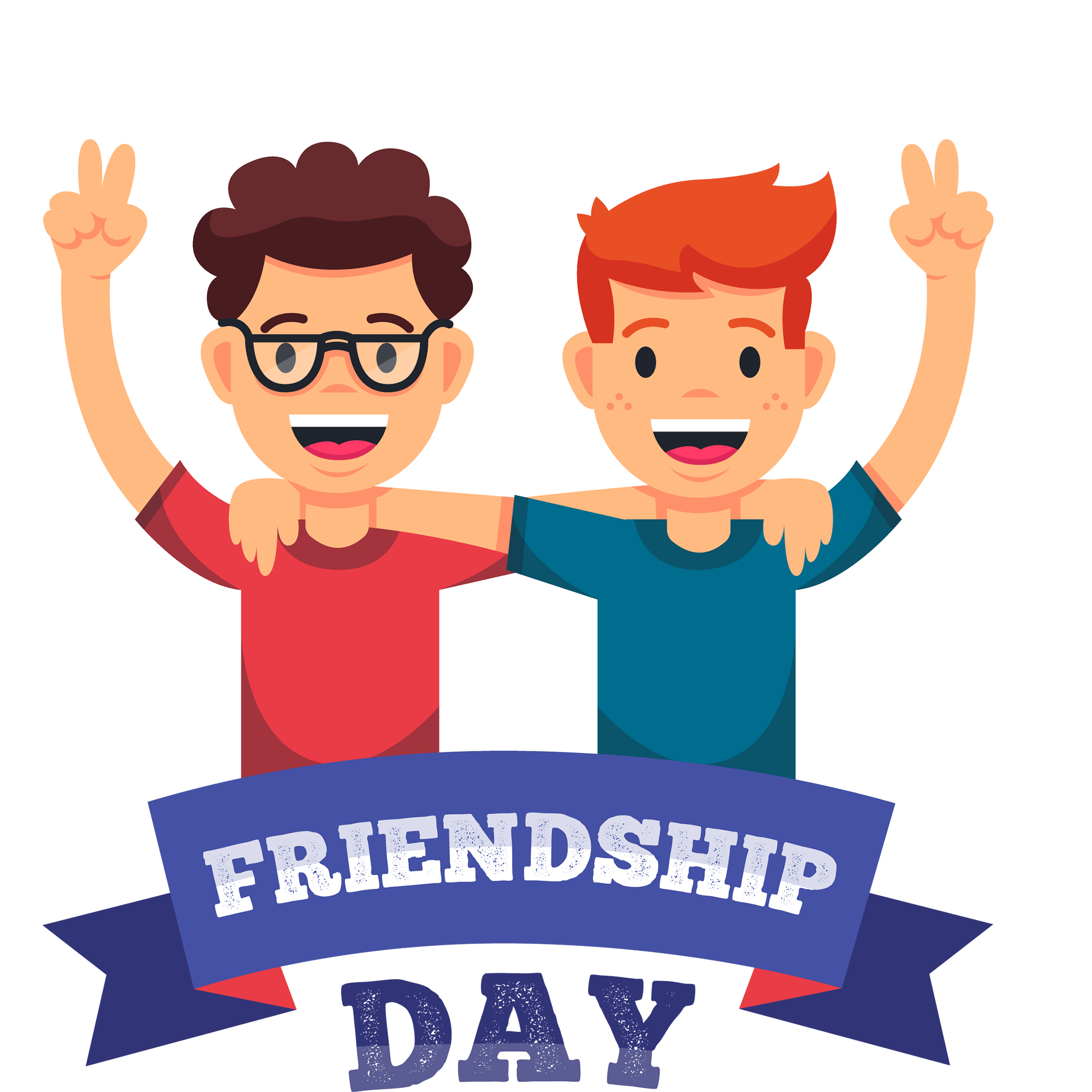 Friendship Day  Transparent Clipart