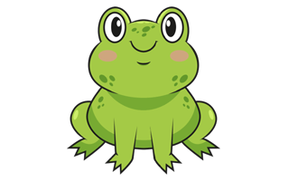 Frog Free Sticker PNG