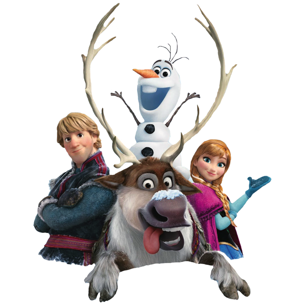 Frozen Sven And Olaf Transparent Photo