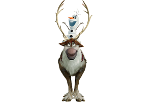 Frozen Sven And Olaf PNG