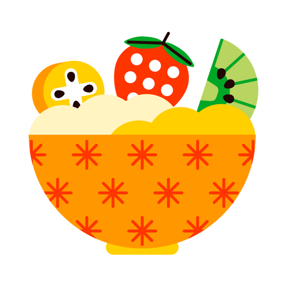 Fruit Salad Sticker Transparent Image