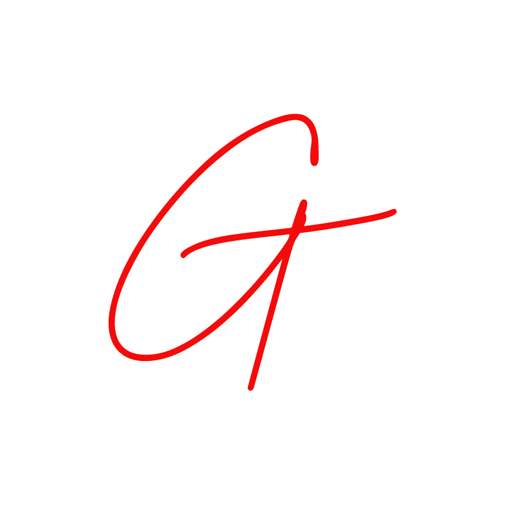 G Alphabet Red Transparent Image