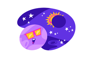 Galaxy Free Sticker PNG