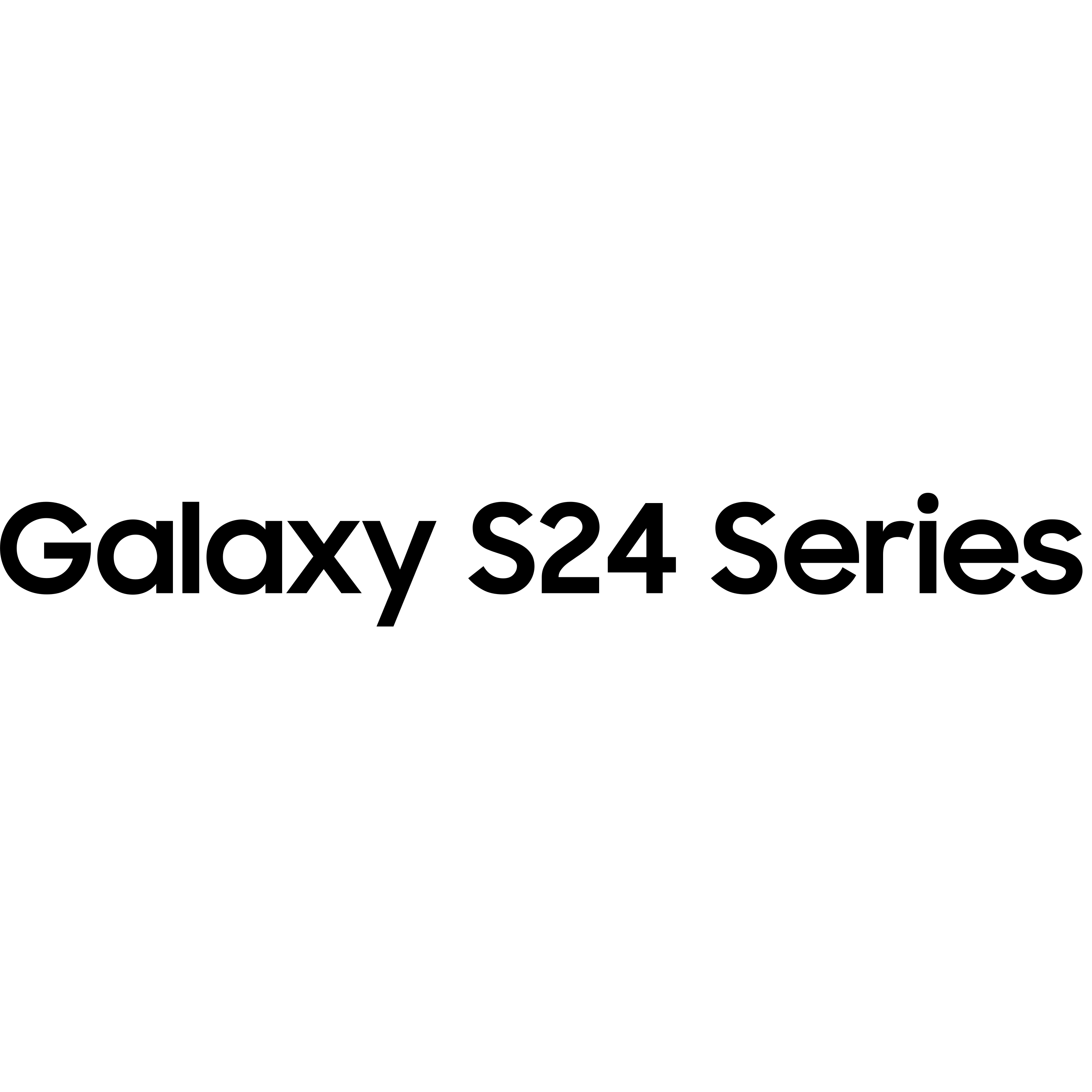 Galaxy S24 Series Logo  Transparent Image
