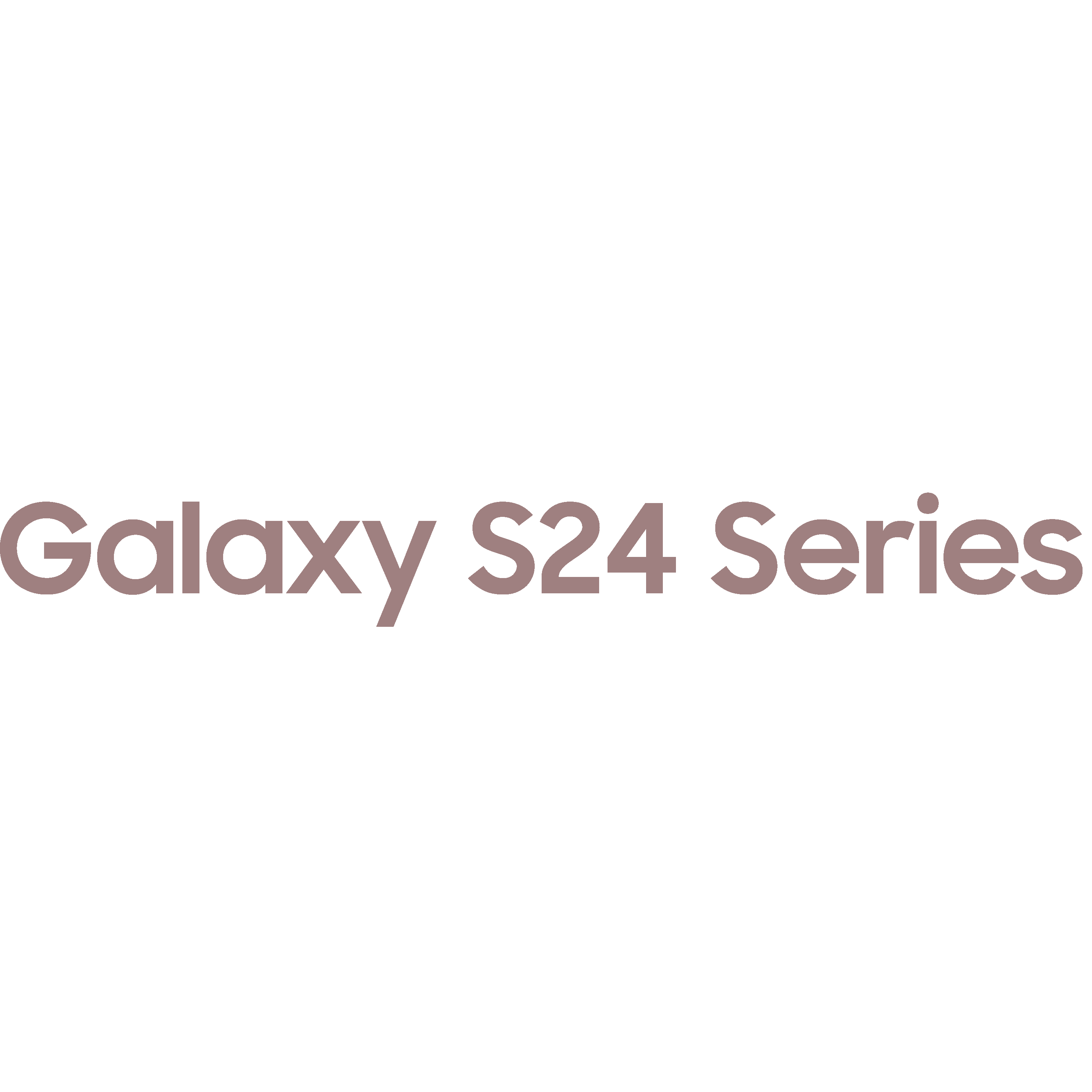 Galaxy S24 Series Logo Transparent Picture