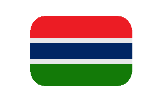 Gambia Flag PNG