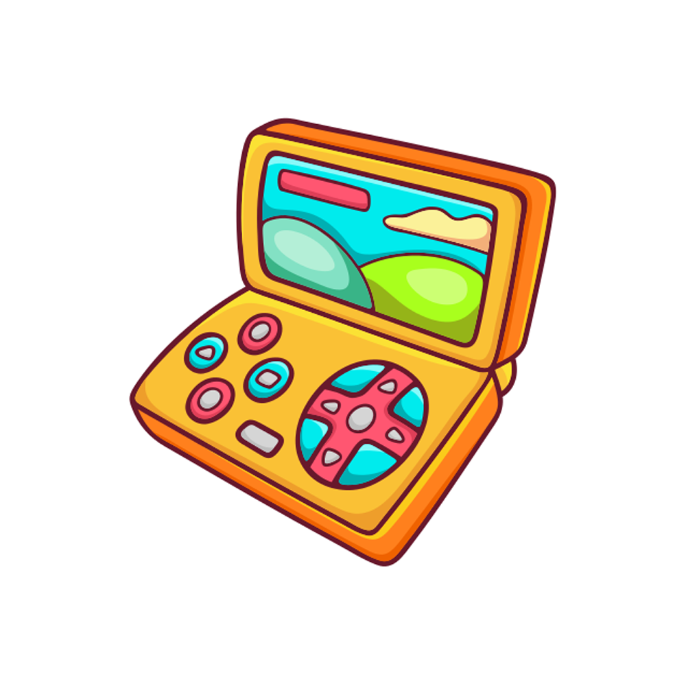 Game Console Sticker Transparent Image