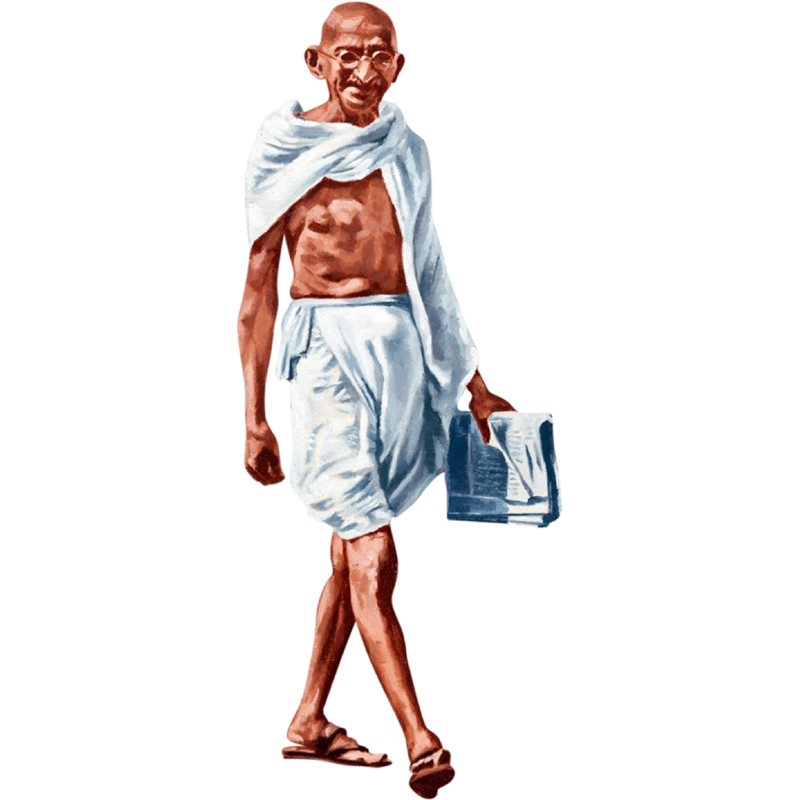 Gandhi Ji Transparent Image