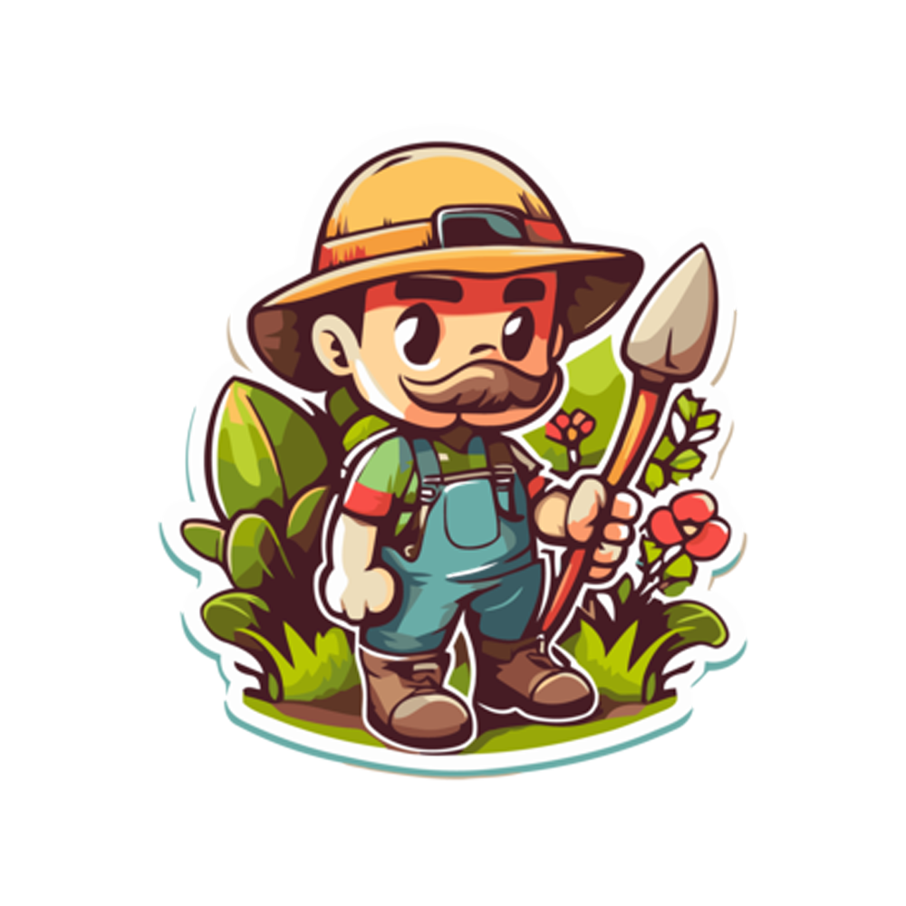 Gardener Free Sticker Transparent Photo