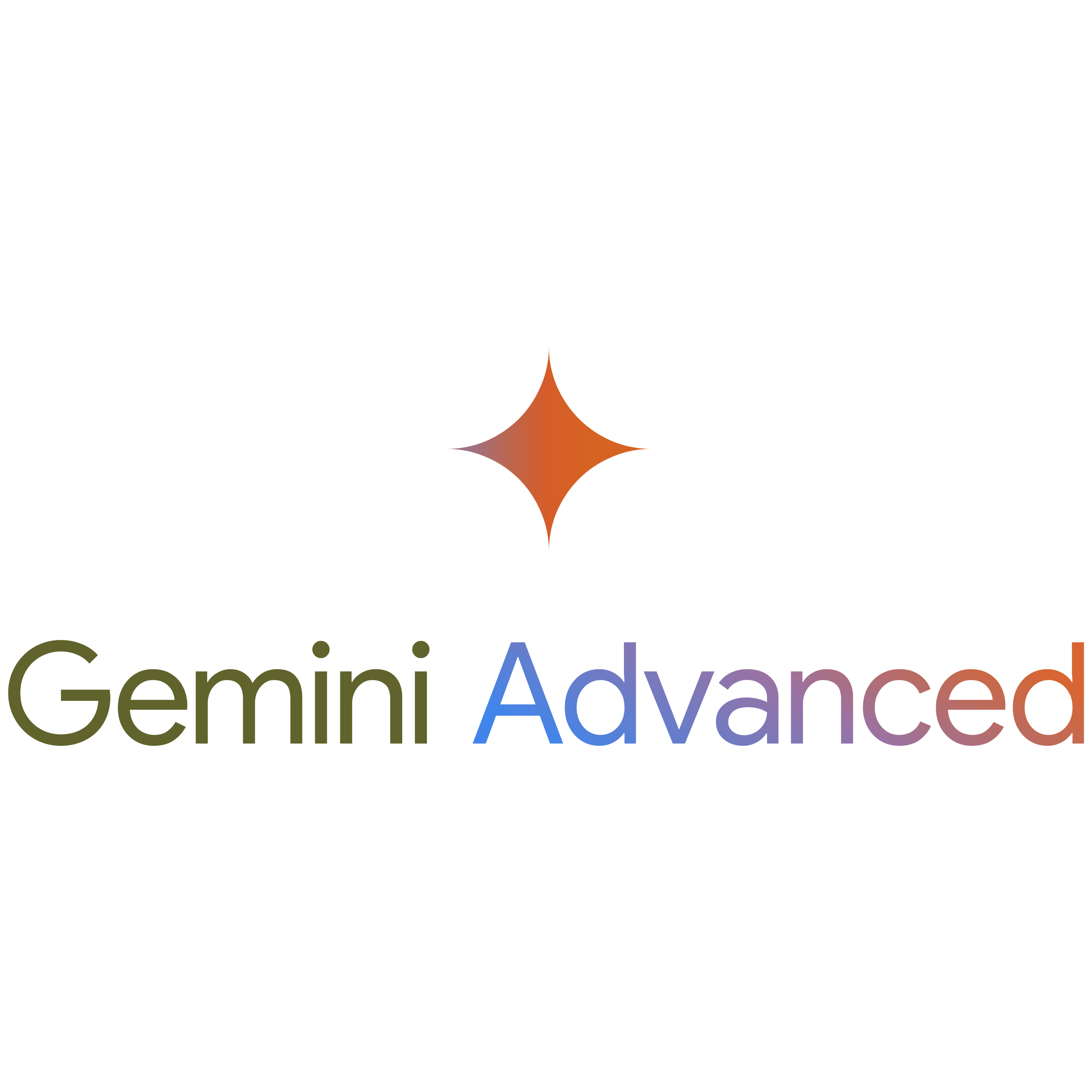 Gemini Advanced Logo Transparent Picture