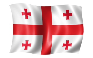 Georgian Flag PNG