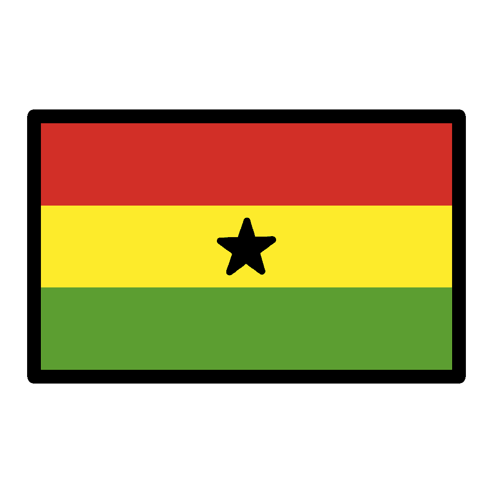 Ghana Flag Transparent Image