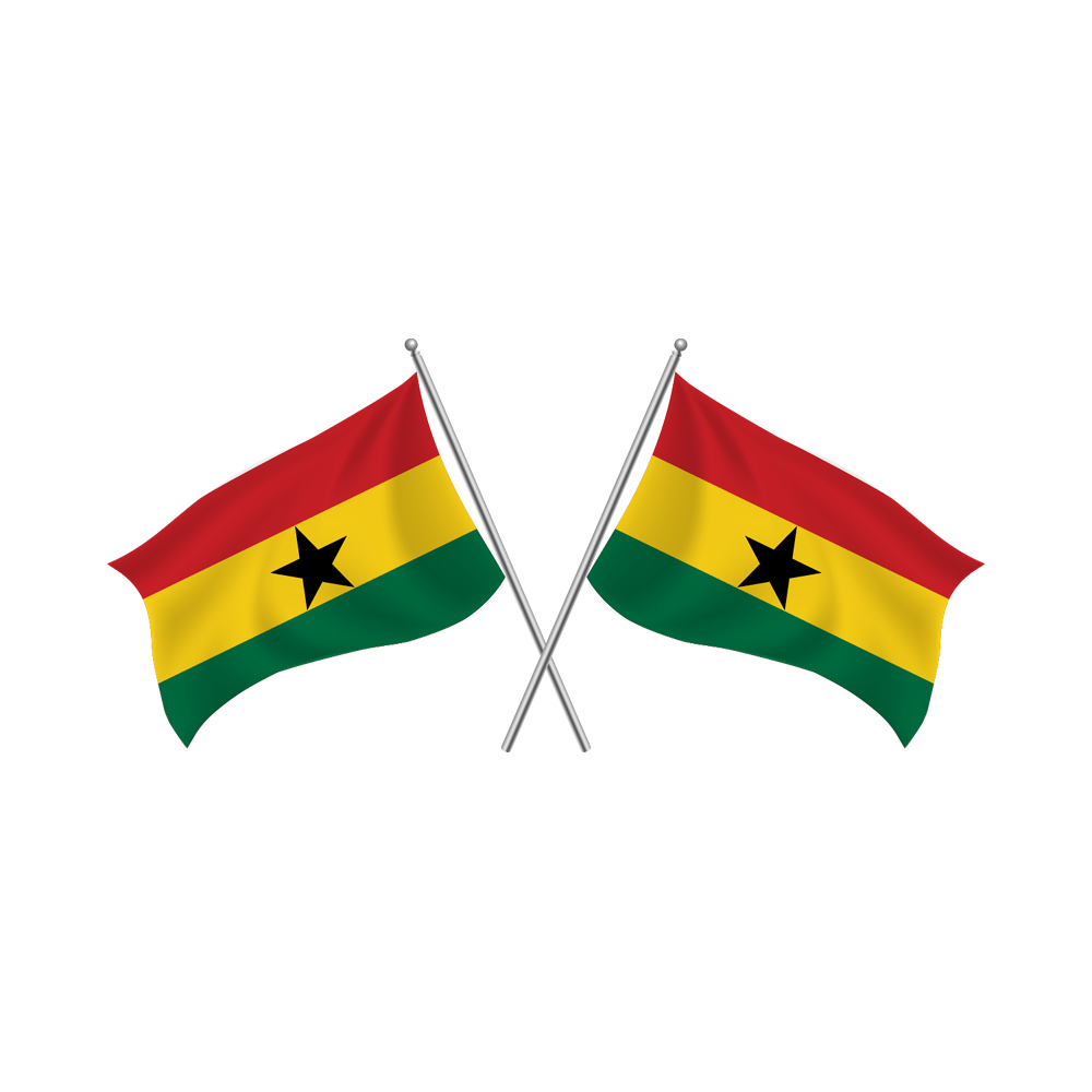 Ghana Flag Transparent Picture