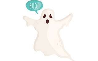 Ghost Free Sticker PNG