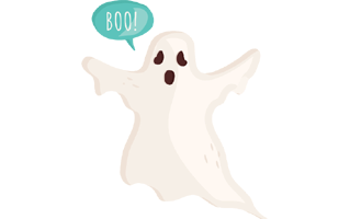 Ghost Sticker PNG