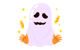 Ghosts Sticker PNG