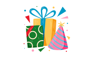 Gift Boxes Free Sticker PNG