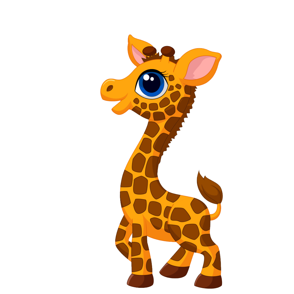 Giraffe Cartoon Transparent Picture